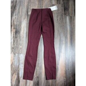 NWT Lululemon Stretch Knit High-Rise Pull-On Pant *Regular Garnet Women's XS